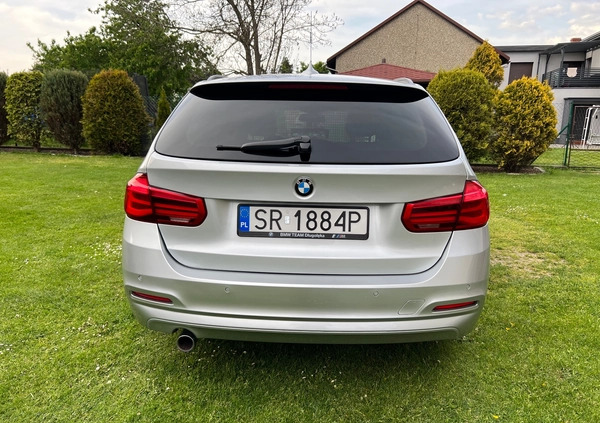 BMW Seria 3 cena 61000 przebieg: 143786, rok produkcji 2016 z Rybnik małe 79
